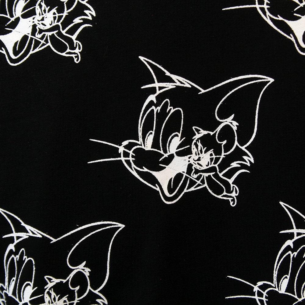 Tom and Jerry Tom und Jerry Happy Face T-Shirt Schwarz – Offizielles Merchandise Tom and Jerry Tom und Jerry Happy Face T-Shirt Schwarz – Offizielles Merchandise