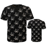 Tom and Jerry Tom and Jerry Happy Face T-Shirt Zwart