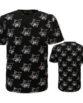 Tom and Jerry Tom and Jerry Happy Face T-Shirt Black