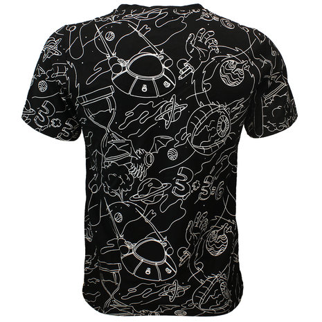 Rick and Morty Rick and Morty Parallel Universe T-Shirt Zwart - Officiële Merchandise Rick and Morty Rick and Morty Parallel Universe T-Shirt Zwart - Officiële Merchandise