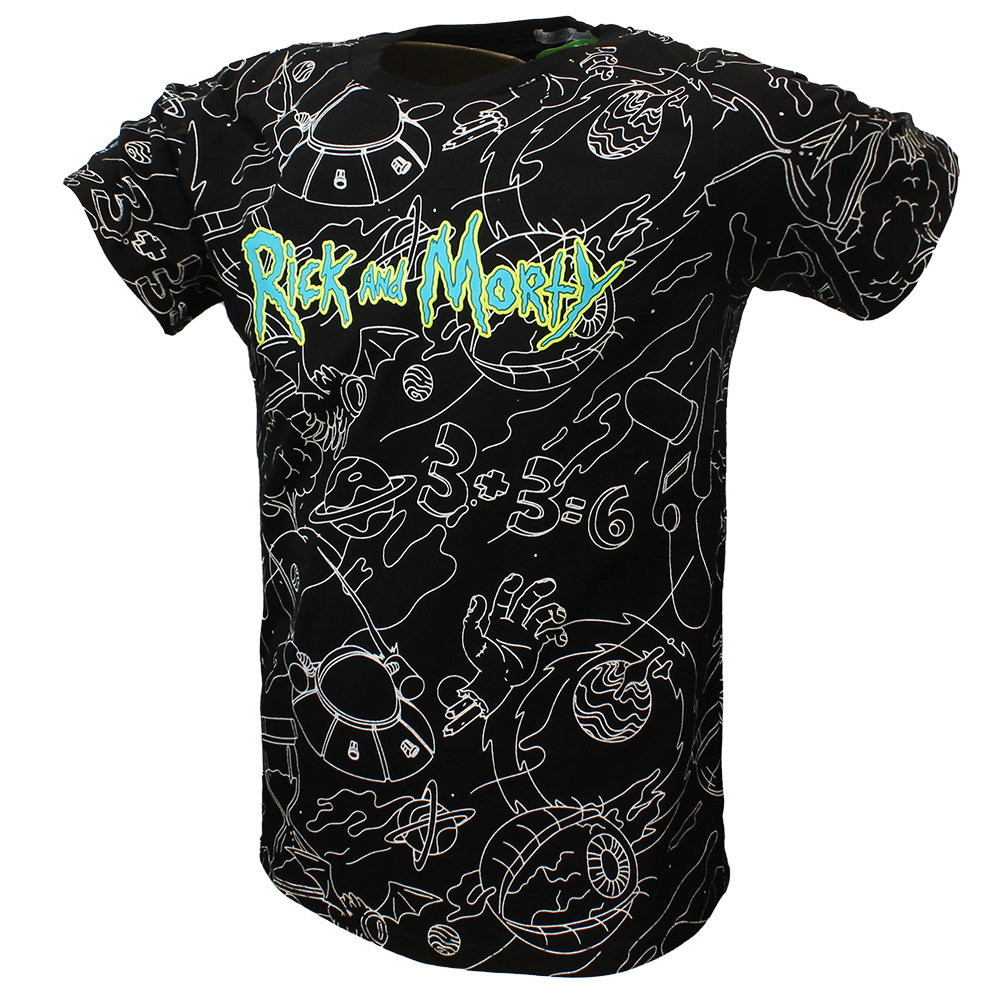Rick and Morty Rick and Morty Parallel Universe T-Shirt Zwart - Officiële Merchandise Rick and Morty Rick and Morty Parallel Universe T-Shirt Zwart - Officiële Merchandise