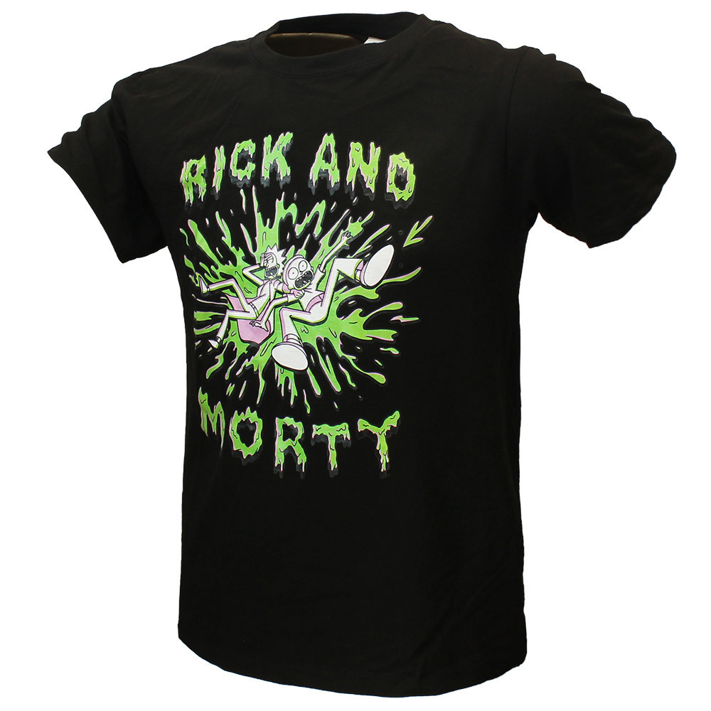 Rick and Morty Rick und Morty Slime Blast T-Shirt – offizielles Merchandise Rick and Morty Rick und Morty Slime Blast T-Shirt – offizielles Merchandise