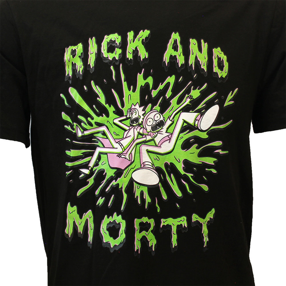 Rick and Morty Rick und Morty Slime Blast T-Shirt – offizielles Merchandise Rick and Morty Rick und Morty Slime Blast T-Shirt – offizielles Merchandise