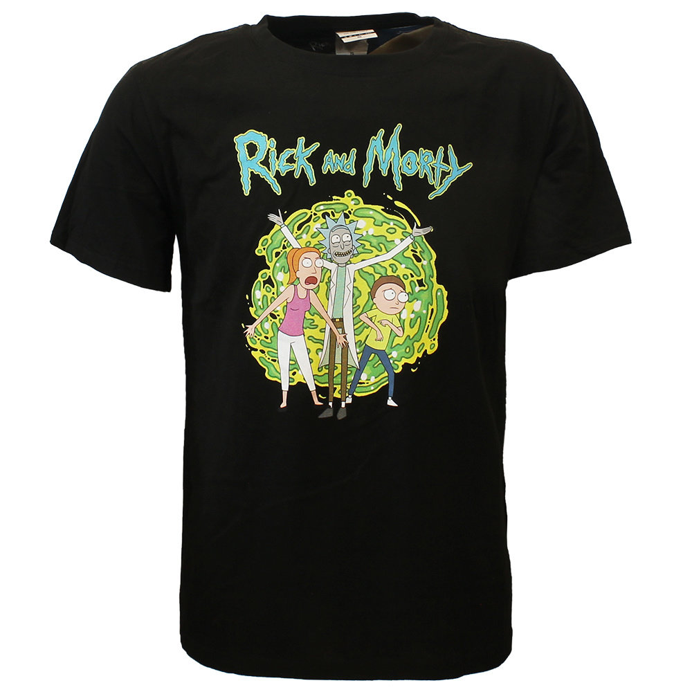 Rick and Morty Rick and Morty Rick Morty Summer Portal T-Shirt - Officiële Merchandise Rick and Morty Rick and Morty Rick Morty Summer Portal T-Shirt - Officiële Merchandise