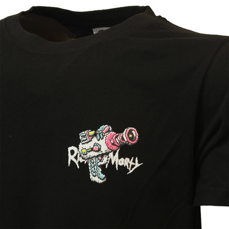 Rick and Morty Rick and Morty Blaster Gun T-Shirt - Officiële Merchandise Rick and Morty Rick and Morty Blaster Gun T-Shirt - Officiële Merchandise