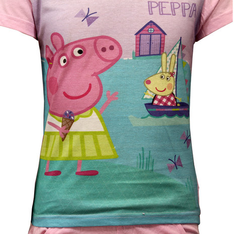 Peppa Pig Summer Set / Pajama Set Light Pink - Official Merchandise Peppa Pig Summer Set / Pajama Set Light Pink - Official Merchandise