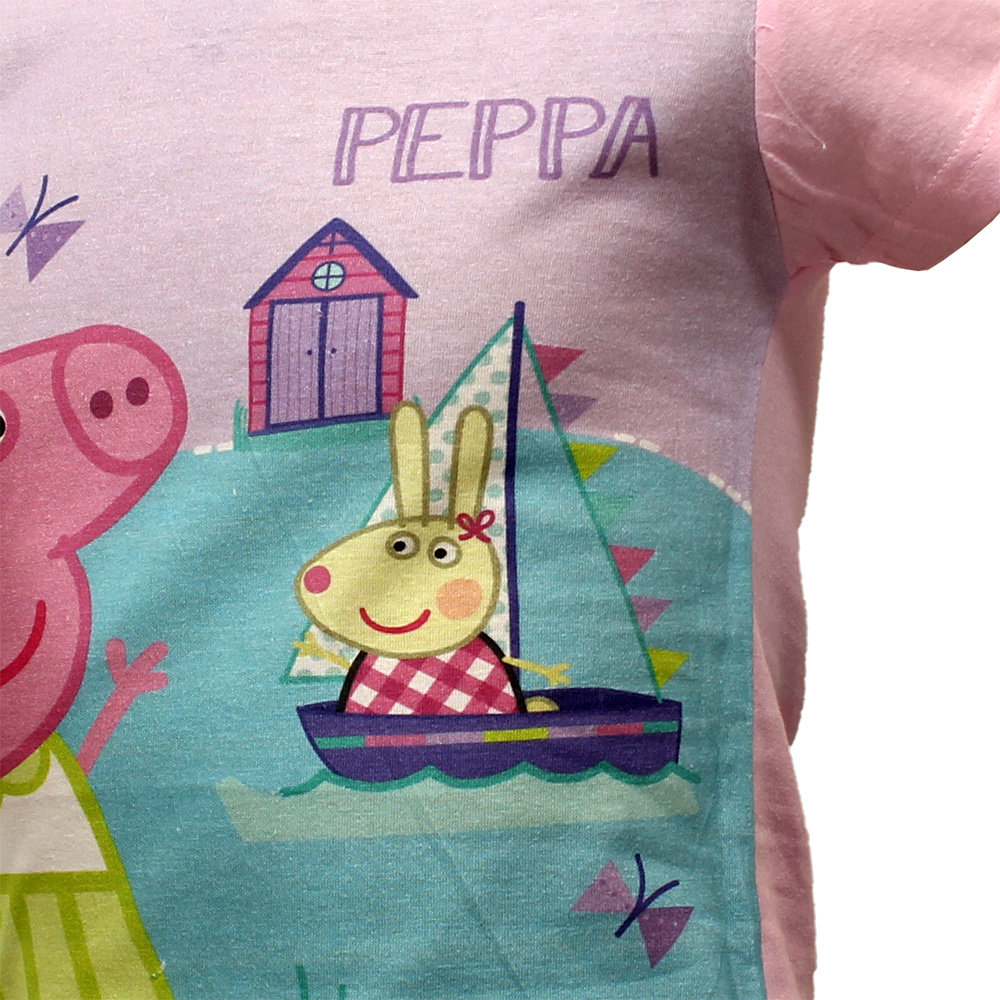 Peppa Pig Summer Set / Pajama Set Light Pink - Official Merchandise Peppa Pig Summer Set / Pajama Set Light Pink - Official Merchandise