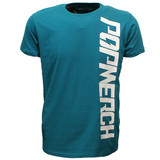 Popmerch Originals Popmerch Ocean Blue Immersive Logo T-Shirt