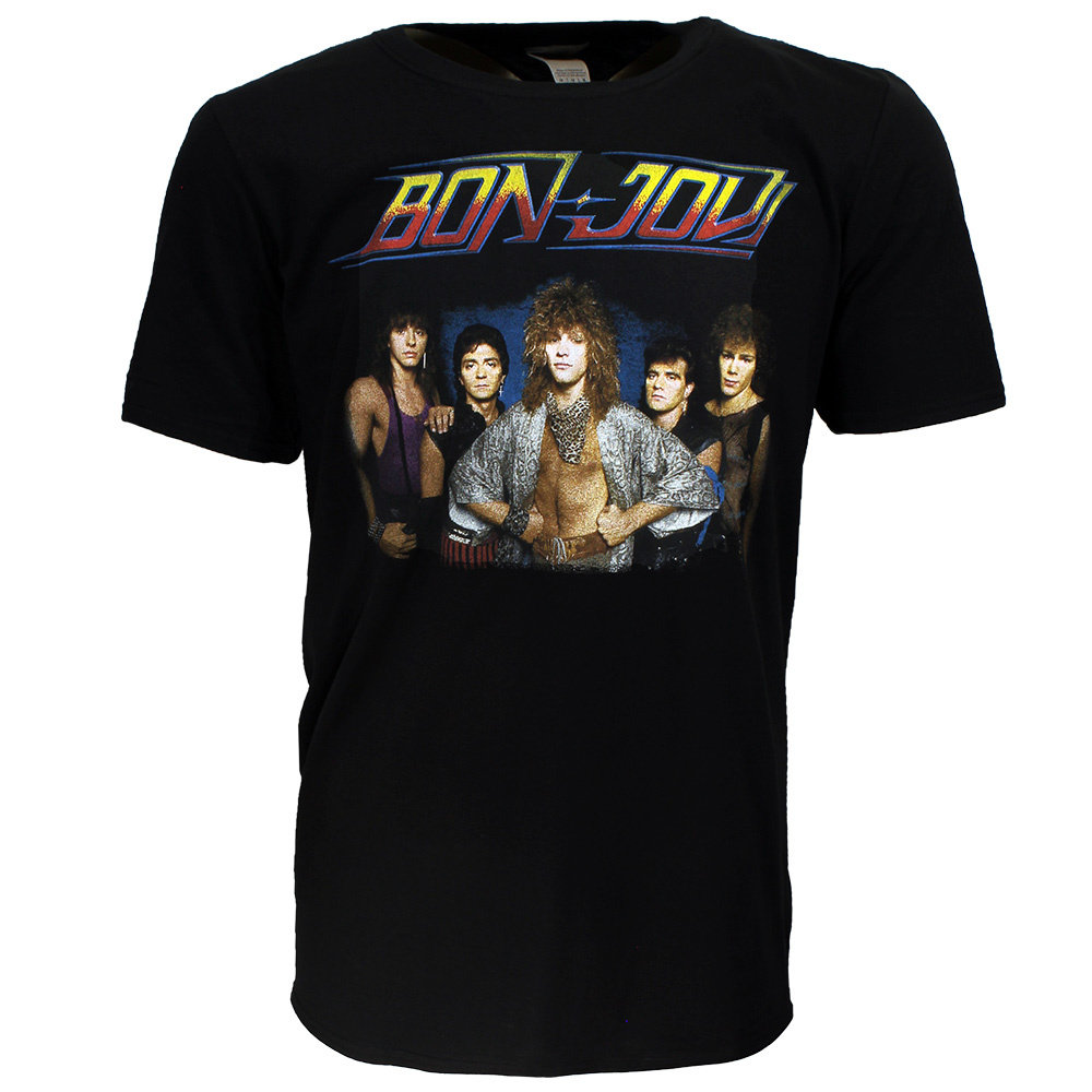 Band Merchandise Bon Jovi Official 1984 Tour T-Shirt - Officiële Merchandise Band Merchandise Bon Jovi Official 1984 Tour T-Shirt - Officiële Merchandise