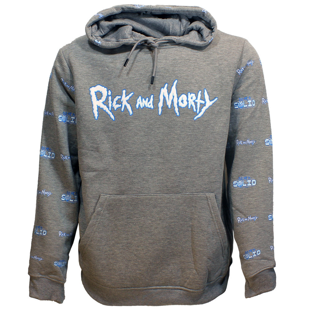 Rick and Morty Rick and Morty Do Me A Solid Kapuzenpullover Pullover Grau – Offizielles Merchandise Rick and Morty Rick and Morty Do Me A Solid Kapuzenpullover Pullover Grau – Offizielles Merchandise