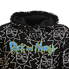Rick and Morty Rick and Morty Rick Faces Hoodie Sweater Pullover Black - Official Merchandise Rick and Morty Rick and Morty Rick Faces Hoodie Sweater Pullover Black - Official Merchandise