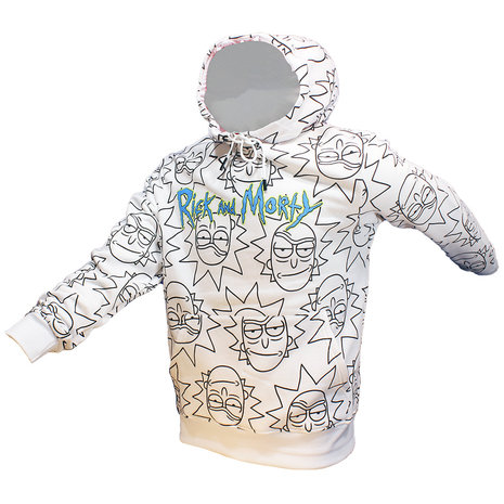 Rick and morty store zip up hoodie