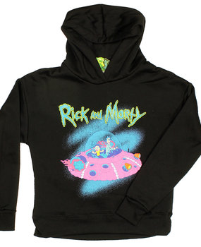 Rick and Morty Rick and Morty Spaceship Women's Hoodie Sweater