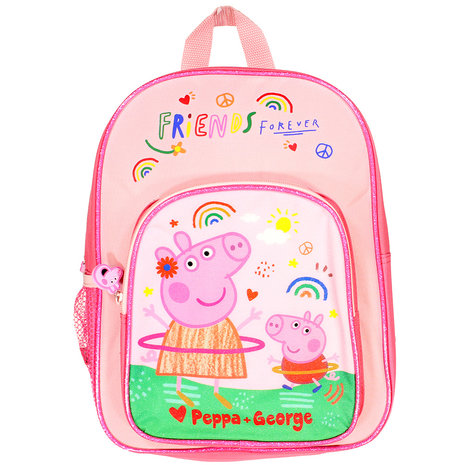 Peppa Pig Peppa & George Best Friends Rucksack – offizielles Merchandise Peppa Pig Peppa & George Best Friends Rucksack – offizielles Merchandise