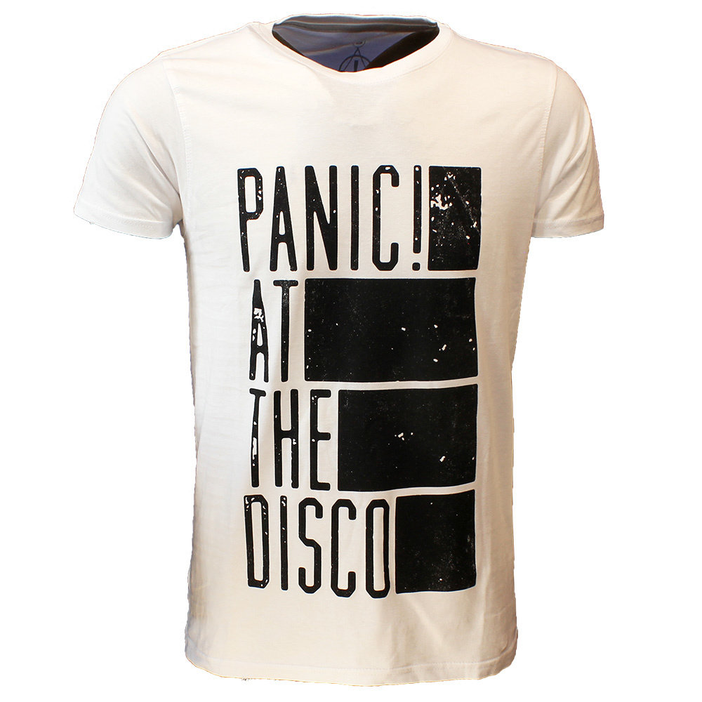 Band Merchandise Panic! At The Disco Bars T-Shirt - Officiële Merchandise Band Merchandise Panic! At The Disco Bars T-Shirt - Officiële Merchandise