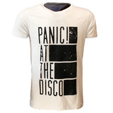 Band Merchandise Panic! At The Disco Bars T-Shirt Band Merchandise Panic! At The Disco Bars T-Shirt