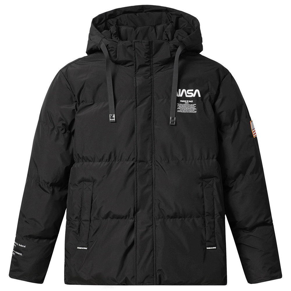 NASA Humans In Space Winterjacke Herren Schwarz – Offizielles Merchandise