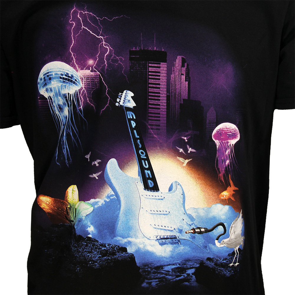 Band Merchandise Prince Lotus Flower T-Shirt – Offizielles Merchandise Band Merchandise Prince Lotus Flower T-Shirt – Offizielles Merchandise