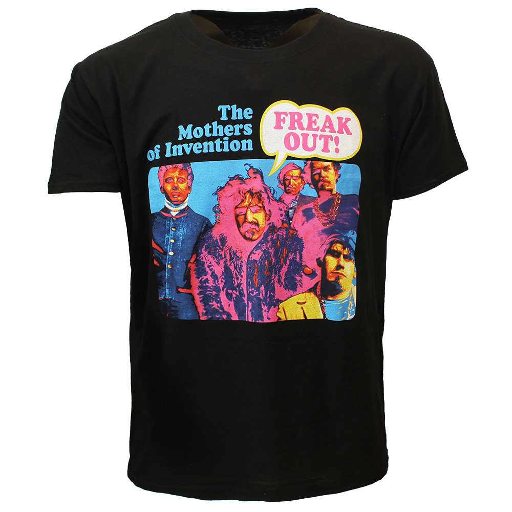 Band Merchandise Frank Zappa Freak Out T-Shirt - Official Merchandise Band Merchandise Frank Zappa Freak Out T-Shirt - Official Merchandise