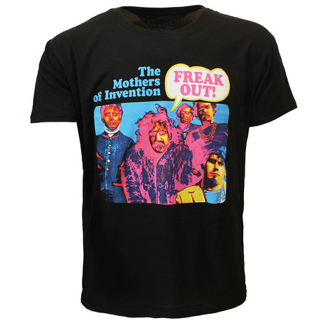 Band Merchandise Frank Zappa Freak Out T-Shirt - Official Merchandise Band Merchandise Frank Zappa Freak Out T-Shirt - Official Merchandise