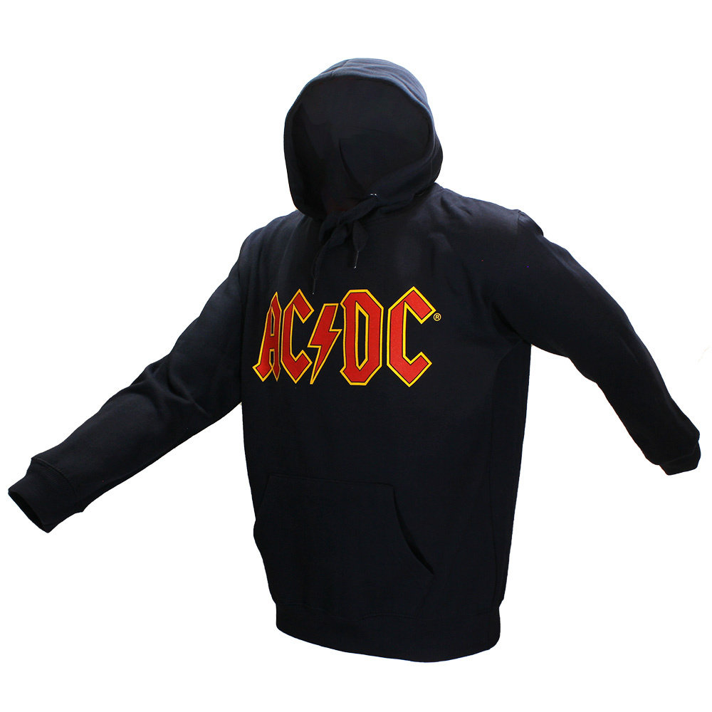 Band Merchandise AC/DC Massive Logo Marineblauer Kapuzenpullover – Offizielles Merchandise Band Merchandise AC/DC Massive Logo Marineblauer Kapuzenpullover – Offizielles Merchandise