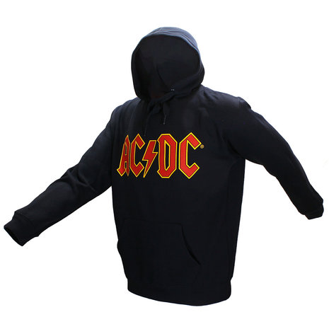 Band Merchandise AC/DC Massive Logo Marineblauer Kapuzenpullover – Offizielles Merchandise Band Merchandise AC/DC Massive Logo Marineblauer Kapuzenpullover – Offizielles Merchandise