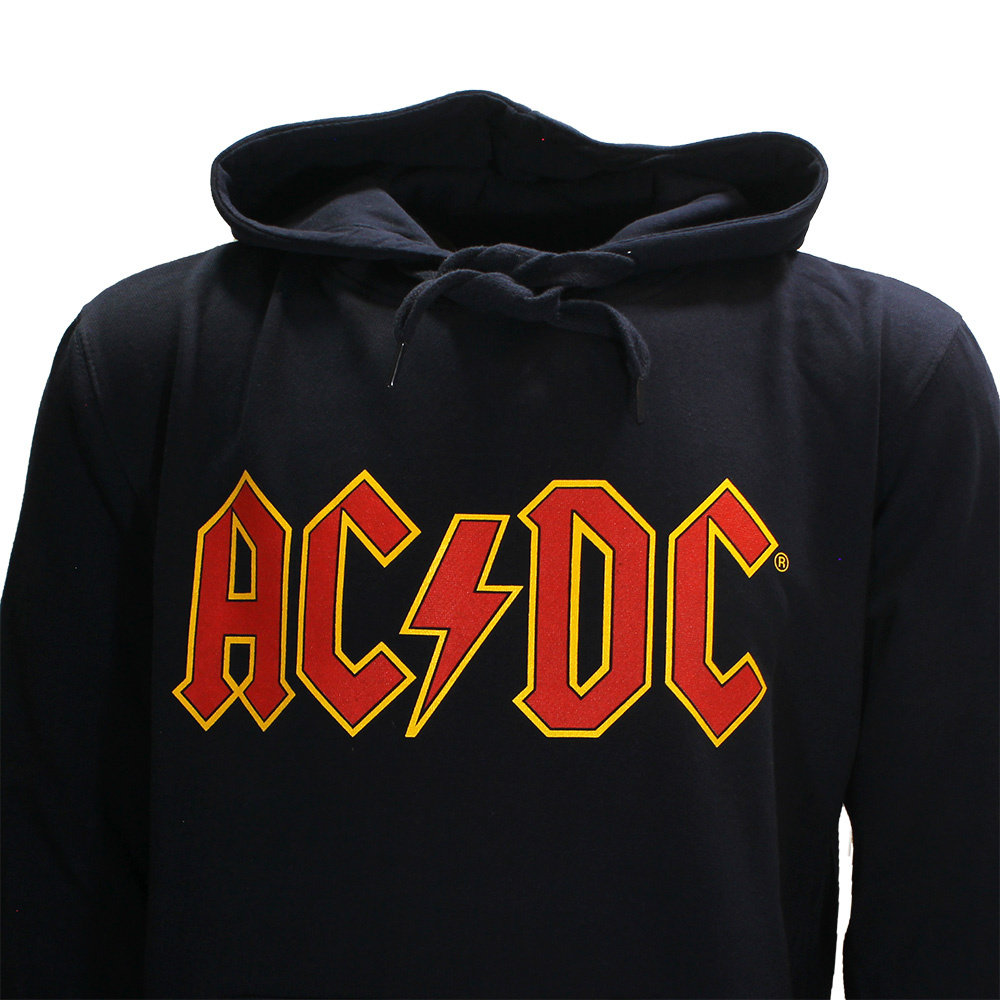 Band Merchandise AC/DC Massive Logo Marineblauer Kapuzenpullover – Offizielles Merchandise Band Merchandise AC/DC Massive Logo Marineblauer Kapuzenpullover – Offizielles Merchandise