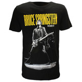 Band Merchandise Bruce Springsteen Winterland Ballroom Guitar T-Shirt Band Merchandise Bruce Springsteen Winterland Ballroom Guitar T-Shirt
