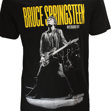 Band Merchandise Bruce Springsteen Winterland Ballroom Guitar T-Shirt - Officiële Merchandise Band Merchandise Bruce Springsteen Winterland Ballroom Guitar T-Shirt - Officiële Merchandise