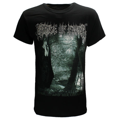 Band Merchandise Cradle Of Filth Dusk & Her Embrace T-Shirt - Official Merchandise Band Merchandise Cradle Of Filth Dusk & Her Embrace T-Shirt - Official Merchandise