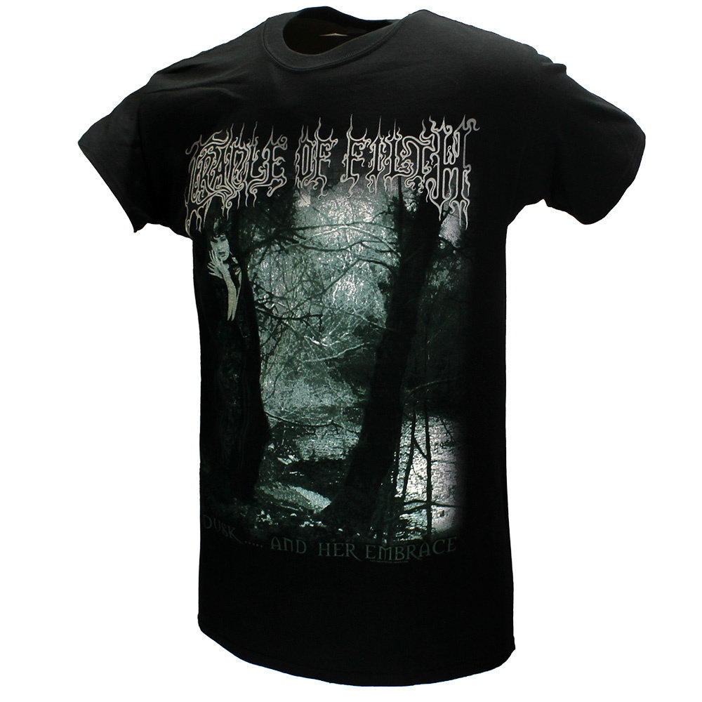 Band Merchandise Cradle Of Filth Dusk & Her Embrace T-Shirt - Official Merchandise Band Merchandise Cradle Of Filth Dusk & Her Embrace T-Shirt - Official Merchandise