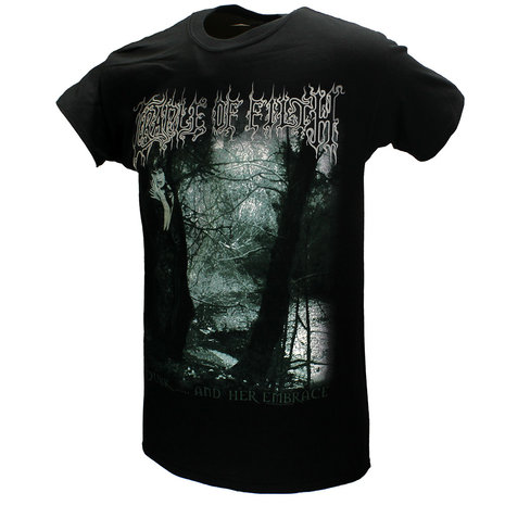 Band Merchandise Cradle Of Filth Dusk & Her Embrace T-Shirt - Official Merchandise Band Merchandise Cradle Of Filth Dusk & Her Embrace T-Shirt - Official Merchandise