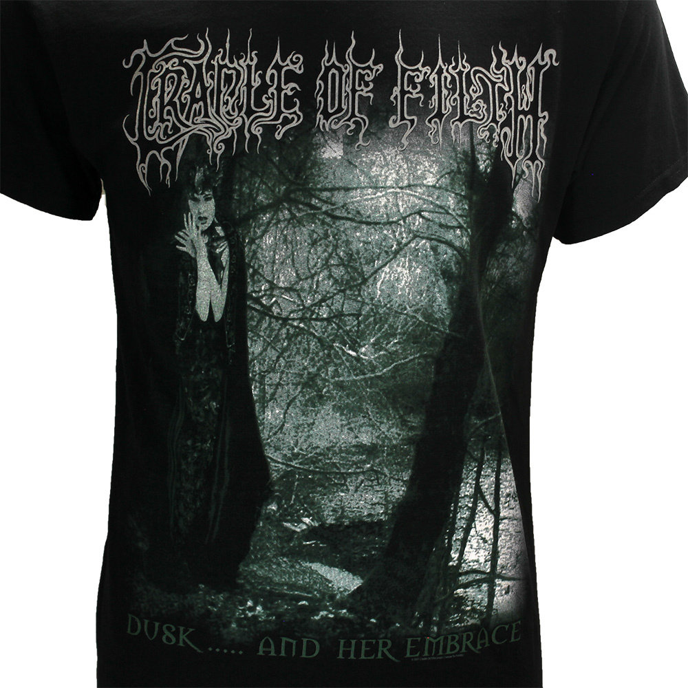 Band Merchandise Cradle Of Filth Dusk & Her Embrace T-Shirt - Official Merchandise Band Merchandise Cradle Of Filth Dusk & Her Embrace T-Shirt - Official Merchandise