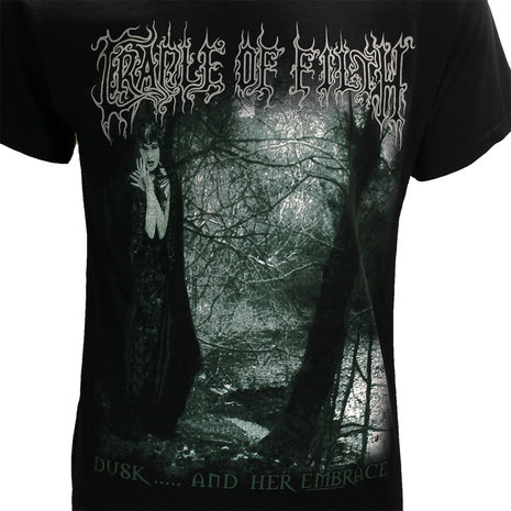 Band Merchandise Cradle Of Filth Dusk & Her Embrace T-Shirt - Official Merchandise Band Merchandise Cradle Of Filth Dusk & Her Embrace T-Shirt - Official Merchandise