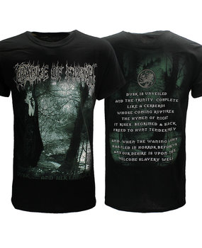 Band Merchandise Cradle Of Filth Dusk & Her Embrace T-Shirt Band Merchandise Cradle Of Filth Dusk & Her Embrace T-Shirt