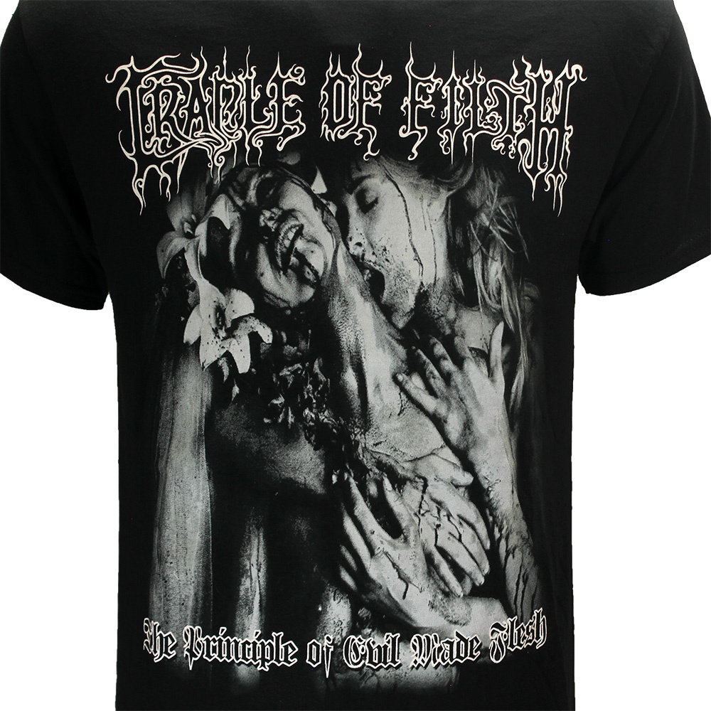 Band Merchandise Cradle Of Filth Supreme Vampiric Evil T-Shirt - Officiële Merchandise Band Merchandise Cradle Of Filth Supreme Vampiric Evil T-Shirt - Officiële Merchandise