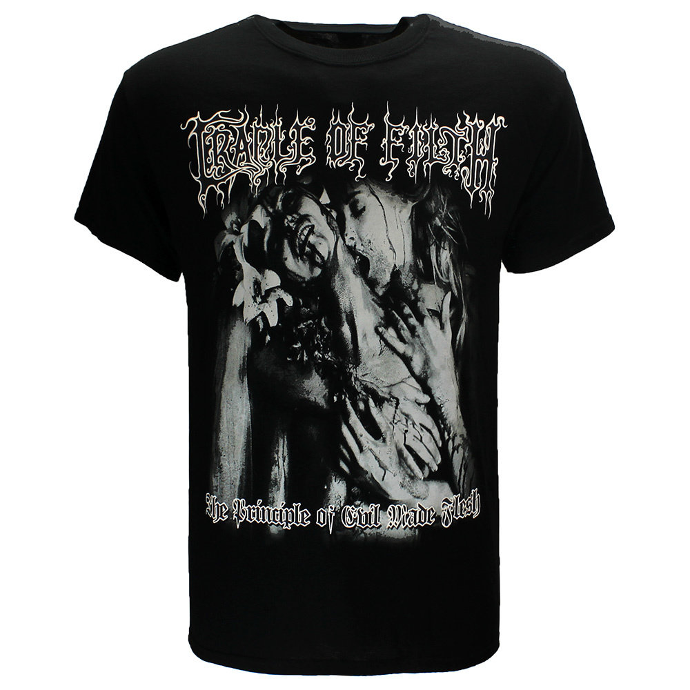 Band Merchandise Cradle Of Filth Supreme Vampiric Evil T-Shirt - Officiële Merchandise Band Merchandise Cradle Of Filth Supreme Vampiric Evil T-Shirt - Officiële Merchandise