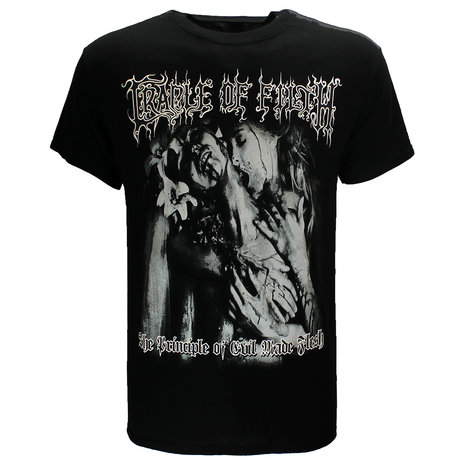 Band Merchandise Cradle Of Filth Supreme Vampiric Evil T-Shirt - Officiële Merchandise Band Merchandise Cradle Of Filth Supreme Vampiric Evil T-Shirt - Officiële Merchandise