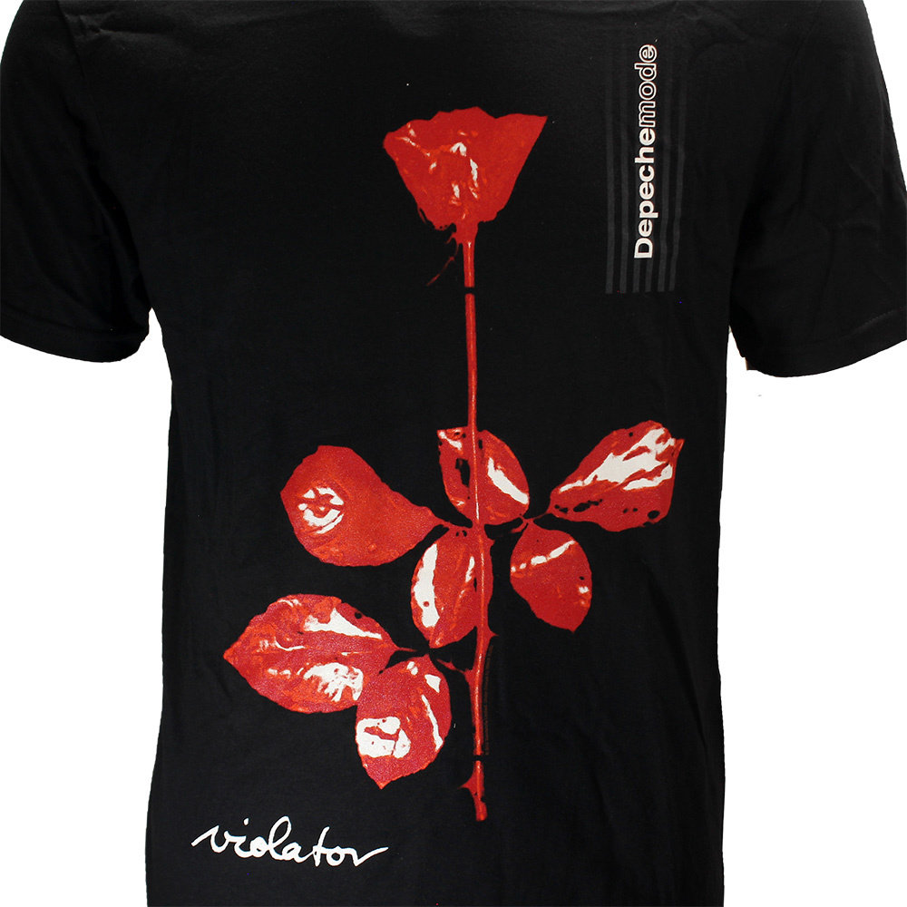 T-shirt Depeche Mode Ufficiale – Violator Band Logo – Nuova, Unisex, Taglia XXL – Colore Nero, Manica Corta