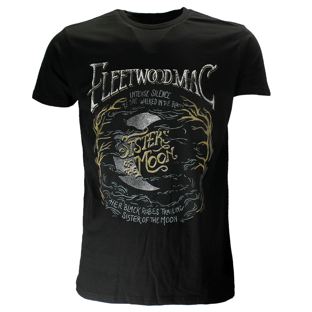 Band Merchandise Fleetwood Mac Sisters Of The Moon T-Shirt - Official Merchandise Band Merchandise Fleetwood Mac Sisters Of The Moon T-Shirt - Official Merchandise