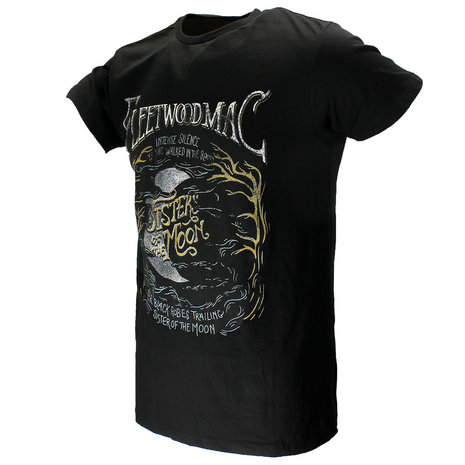Band Merchandise Fleetwood Mac Sisters Of The Moon T-Shirt - Official Merchandise Band Merchandise Fleetwood Mac Sisters Of The Moon T-Shirt - Official Merchandise