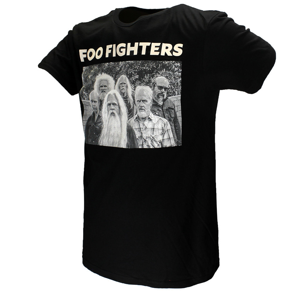 Band Merchandise Foo Fighters Old Band Foto-T-Shirt – offizielles Merchandise Band Merchandise Foo Fighters Old Band Foto-T-Shirt – offizielles Merchandise