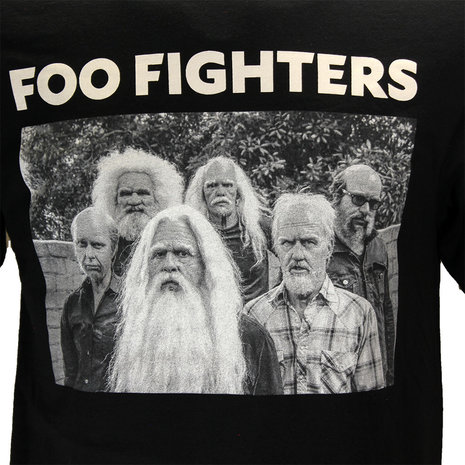 Band Merchandise Foo Fighters Old Band Foto-T-Shirt – offizielles Merchandise Band Merchandise Foo Fighters Old Band Foto-T-Shirt – offizielles Merchandise