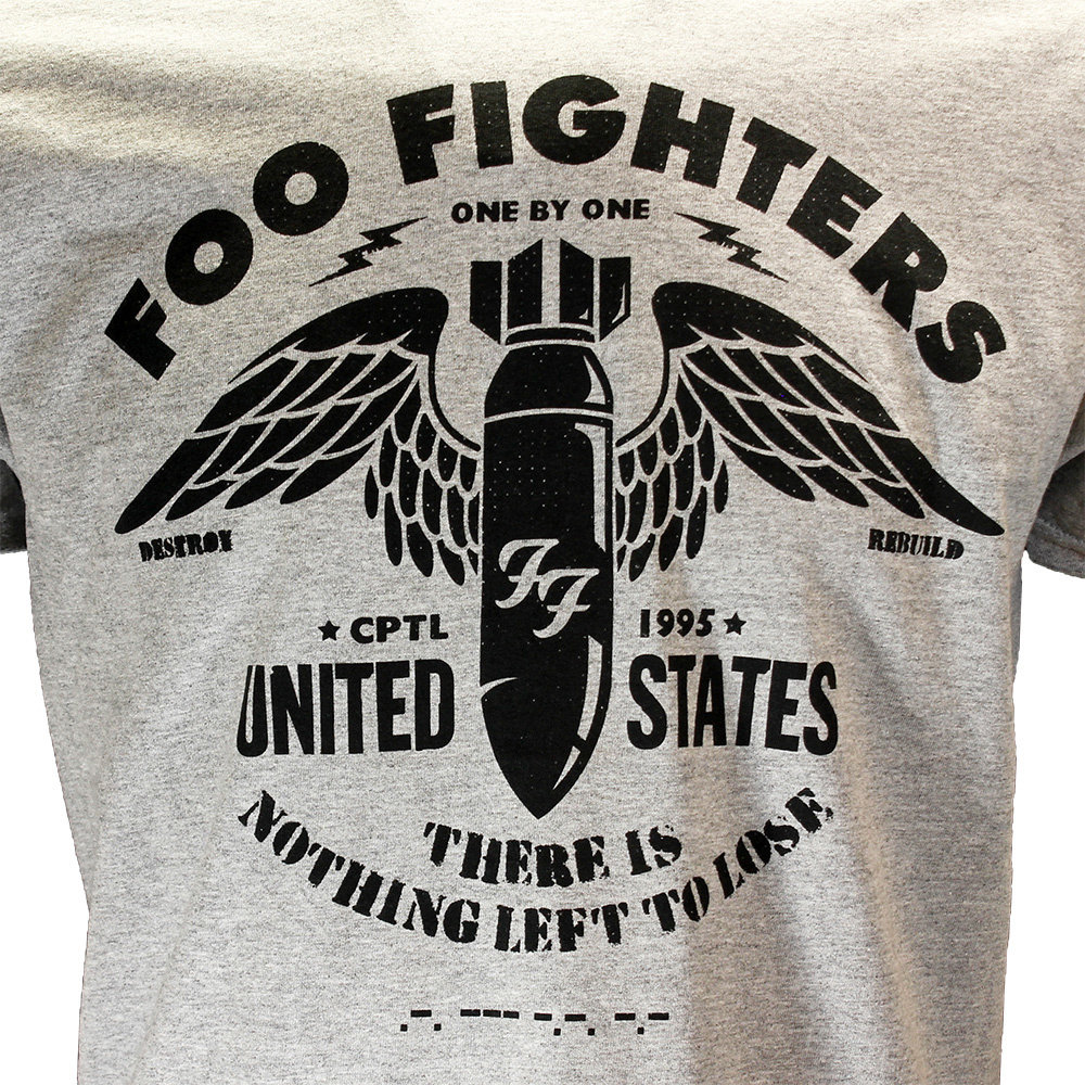 Foo Fighters Stencil TShirt Official Merchandise