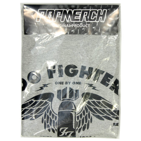 Band Merchandise Foo Fighters Schablonen-T-Shirt – offizielles Merchandise Band Merchandise Foo Fighters Schablonen-T-Shirt – offizielles Merchandise