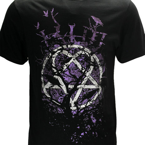 Band Merchandise HIM Crows Official Band T-Shirt - Officiële Merchandise Band Merchandise HIM Crows Official Band T-Shirt - Officiële Merchandise