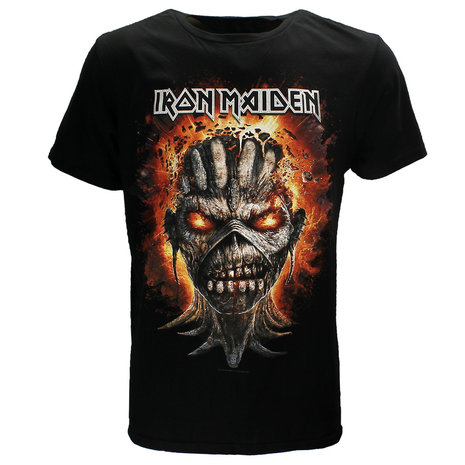 Band Merchandise Iron Maiden Eddie Exploding Head T-Shirt - Officiële Merchandise Band Merchandise Iron Maiden Eddie Exploding Head T-Shirt - Officiële Merchandise
