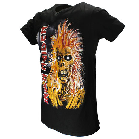 Band Merchandise Iron Maiden First Album Tracklist T-Shirt - Officiële Merchandise Band Merchandise Iron Maiden First Album Tracklist T-Shirt - Officiële Merchandise