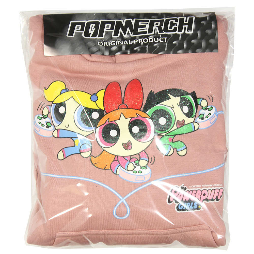 The Powerpuff Girls Powerpuff Girls Dames Hoodie Sweater Trui Roze - Officiële Merchandise The Powerpuff Girls Powerpuff Girls Dames Hoodie Sweater Trui Roze - Officiële Merchandise