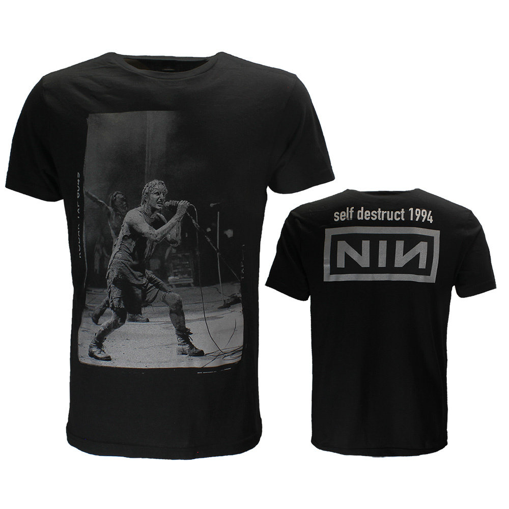 Band Merchandise Nine Inch Nails Self Destruct 1994 T-Shirt - Official Merchandise